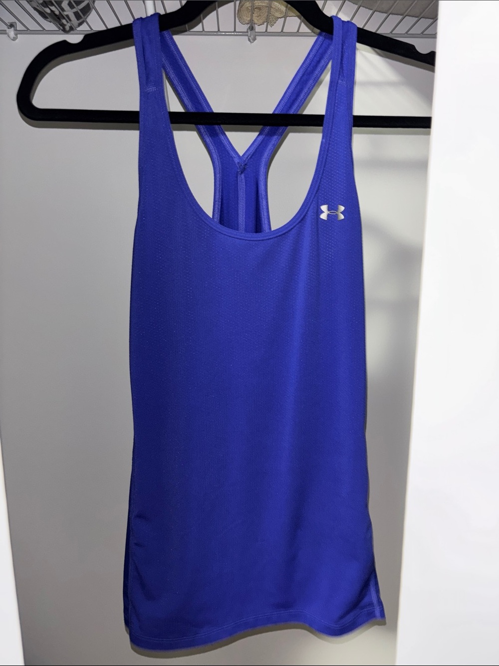 Under Armour Women's Purple Racerback Performance Tank